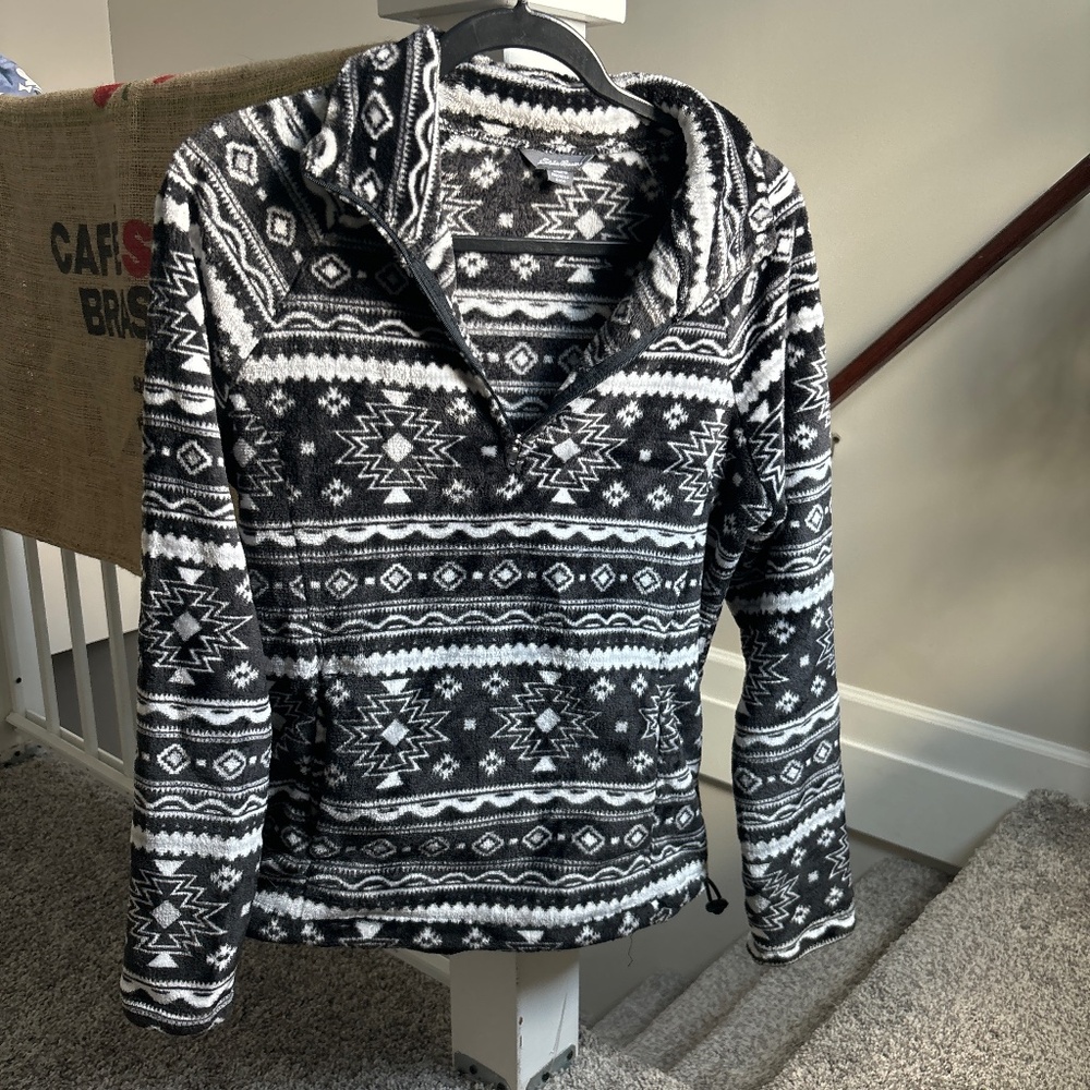 Eddie Bauer Quarter Zip Jacket